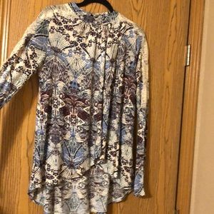 Free people floral shirt